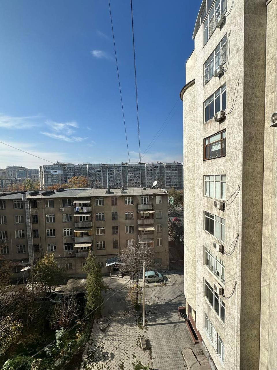 1-Room Apart. 21 On Usenbaeva 52 Near Eurasia Shopping Center Бішкек Екстер'єр фото