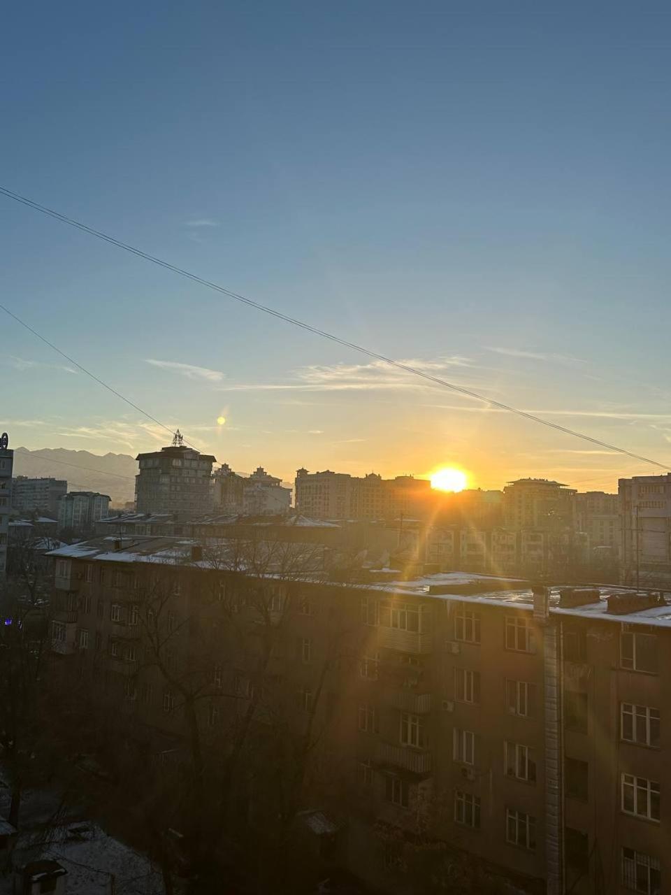1-Room Apart. 21 On Usenbaeva 52 Near Eurasia Shopping Center Бішкек Екстер'єр фото